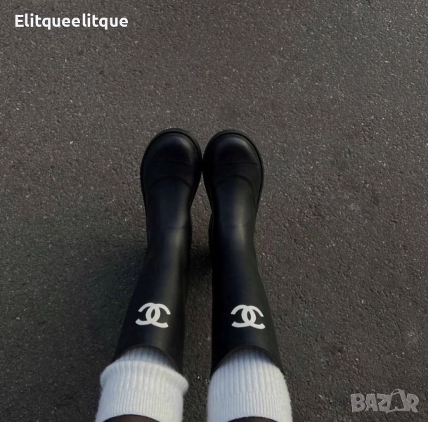 дамски ботуши chanel, снимка 1