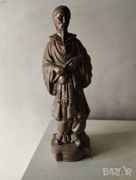 стара керамична статуетка, снимка 1