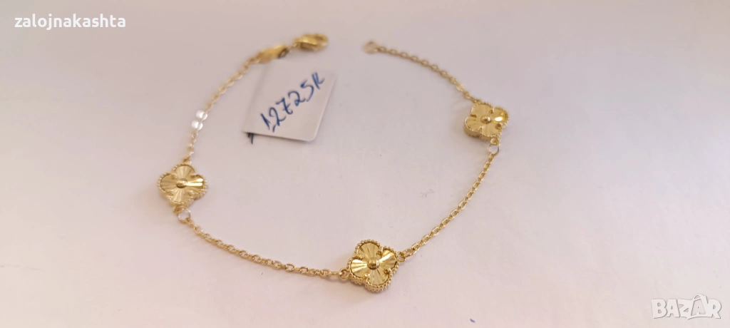 Нова-Златна гривна-3,59гр/14кр, снимка 1