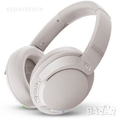 Слушалки Безжични Блутут TCL ELIT400NCWT-EU Бели On-Ear Bluetooth Headset, снимка 1