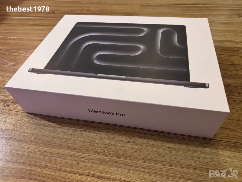 НОВ!MacBook Pro 14 M3 Pro`11 CPU/14 GPU/18GB RAM/512GB SSD/36 Месеца Гаранция, снимка 1