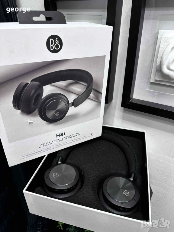 Аудио слушалки On-Ear Bang & Olufsen Beoplay H8i, Wireless, Black, снимка 1