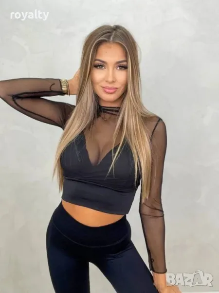 Дамска блуза с акцент, снимка 1