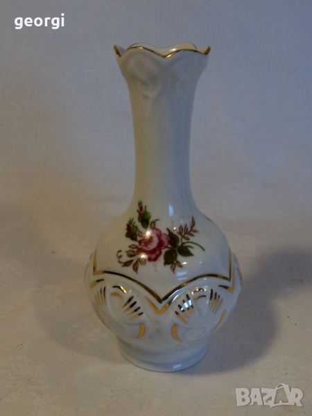 порцеланова ваза ГДР, снимка 1