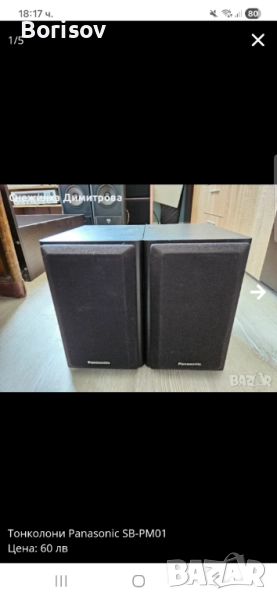 Тонколони panasonic, снимка 1