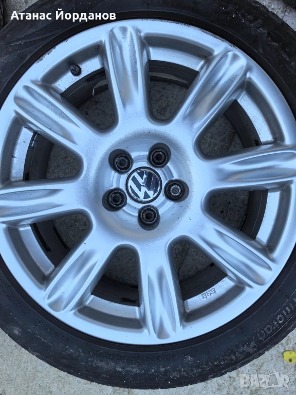 17 цола джанти BBS с гуми + фланци , снимка 1