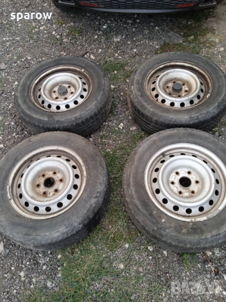 4бр. Оригинални стоманени джанти 17" Mitsubishi Pajero , снимка 1