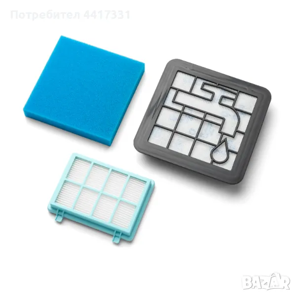 Филтри за прахосмукачка Philips Powerpro Compact Комплект- 1084, снимка 1