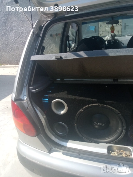 Бас каса със усилвател , снимка 1