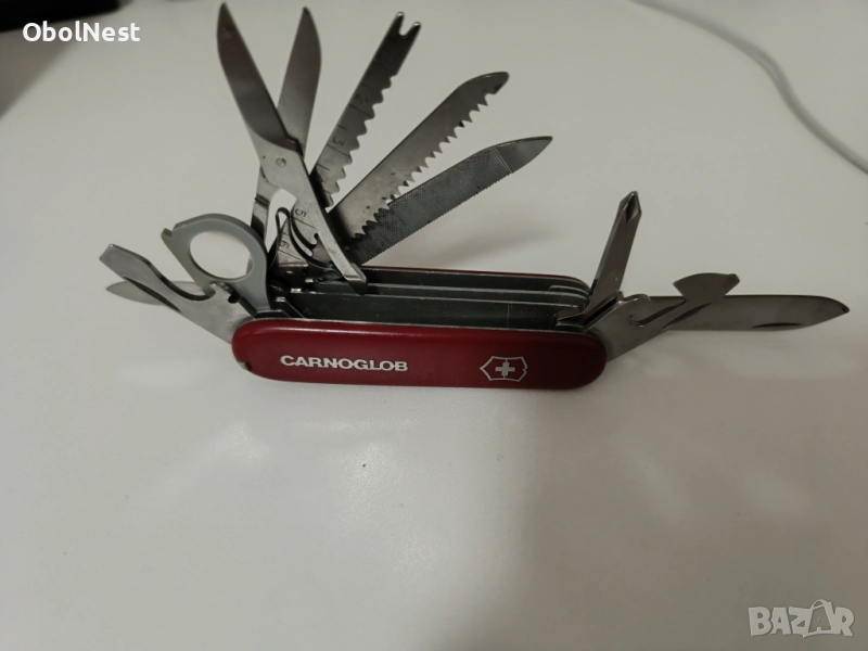 Vintage Victorinox Champion / Officier Suisse” SAK - мултиинструмент, Swiss Made”, снимка 1