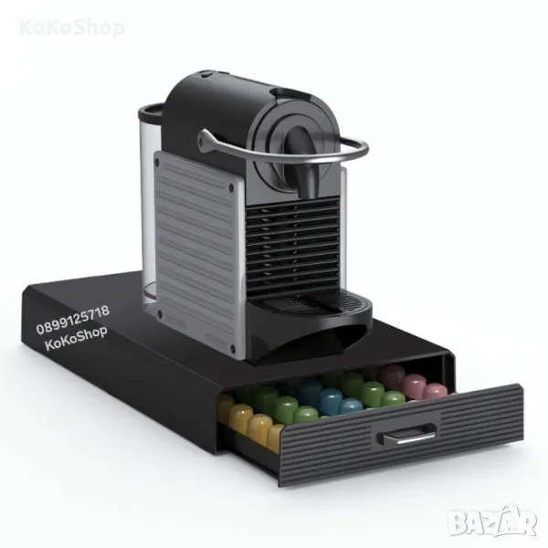 Поставка за капсули Nespresso-35х7,5х34 см./органайзер за кафе капсули , снимка 1