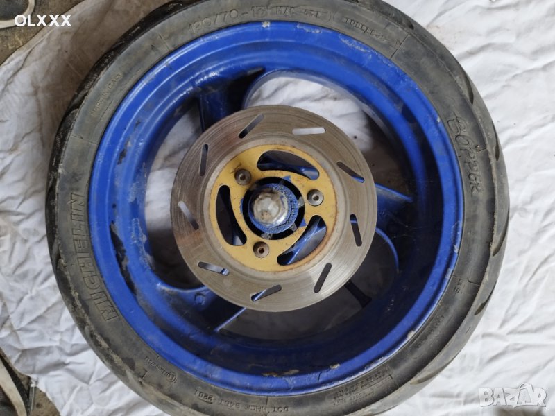 Предна Джанта/Капла Дискова спирачка за скутер Piaggio NGR Typhoon  120/70/13, снимка 1