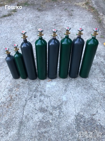 Бутилки Co2 с НОВИ кранове, снимка 1