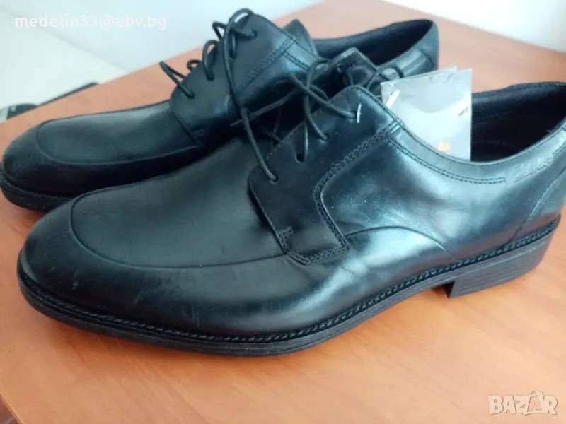Clarks Active Air-мъжки луксозни обувки ест. кожа, 44 номер, съвсем нови, снимка 1