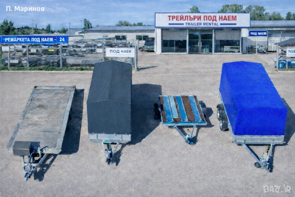 Ремаркета под наем . Различни размери София, снимка 1