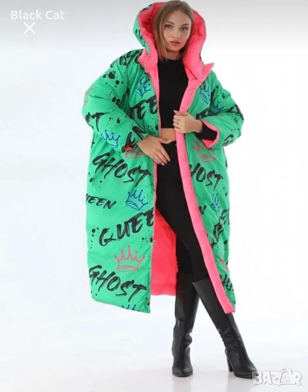 Дамско яке с две лица, снимка 1