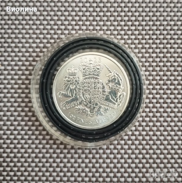 Сребро 1 OZ 2023 Чарлз , снимка 1