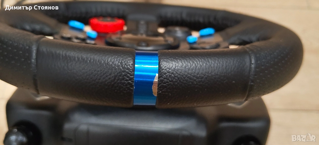 Logitech g 29+shifter+захранващ кабел+3 педала, снимка 1