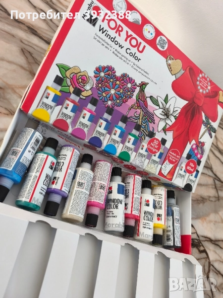 Комплект за рисуване върху стъкло, снимка 1