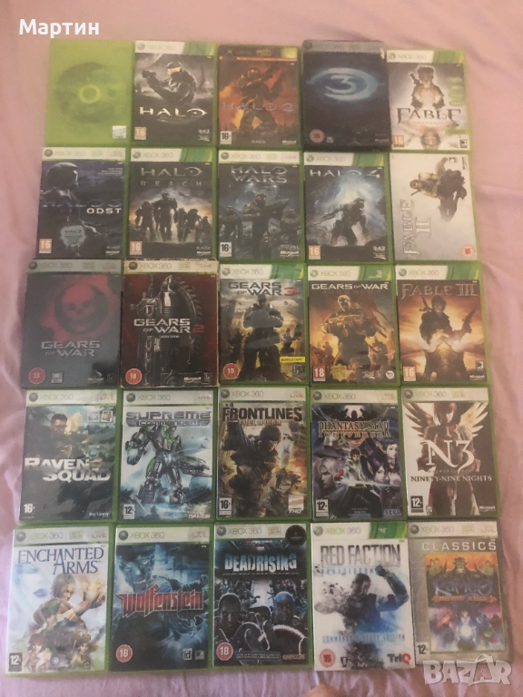 Продавам Xbox 360 игри – 33 броя  Част от игрите са steelbook издания и по-редки заглавия., снимка 1