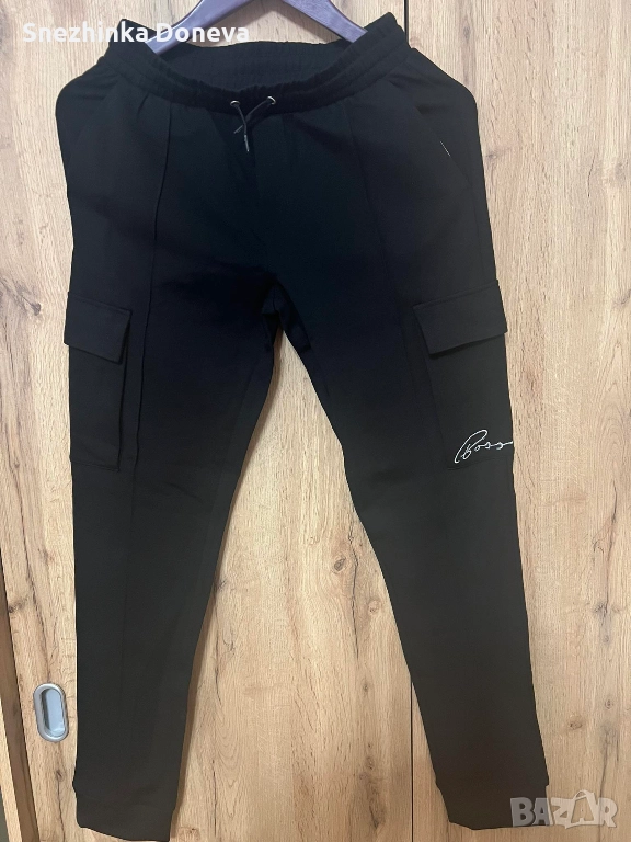 BOSS спортен памучен панталон, снимка 1