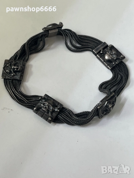 Сребърна гривна 925, снимка 1