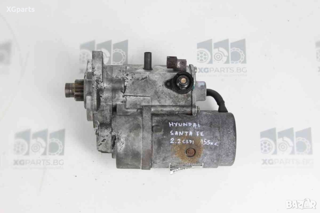 Стартер за Hyundai Santa Fe II 2.2crdi 155 к.с. автоматик (2006-2009) 36100-27010, снимка 1