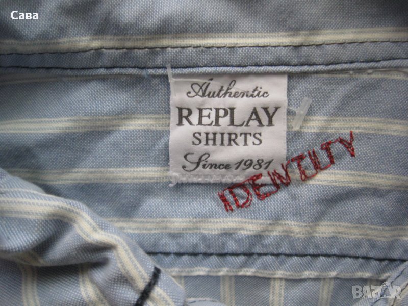 Риза REPLAY  мъжка,М, снимка 1