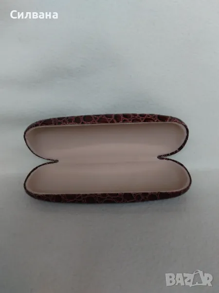 кафява калъфка за очила, снимка 1
