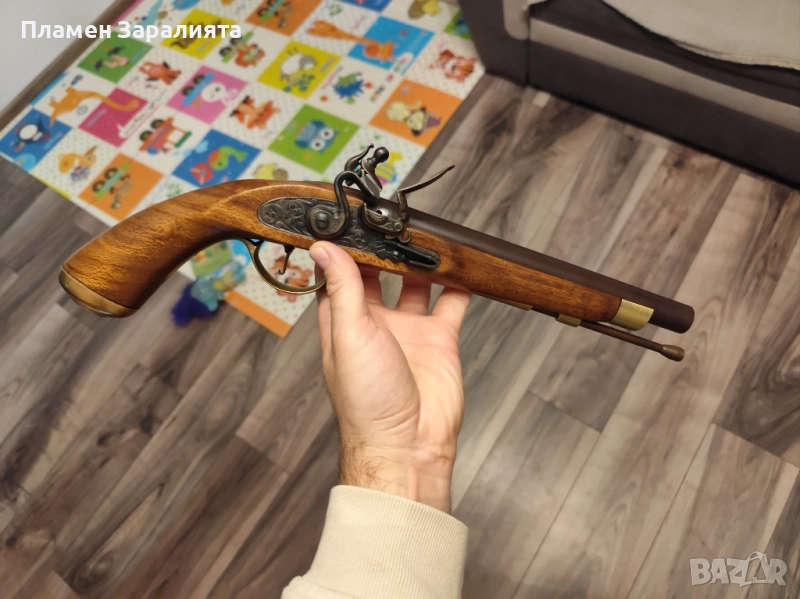 Кремъчен пищов преднопълнещ, снимка 1