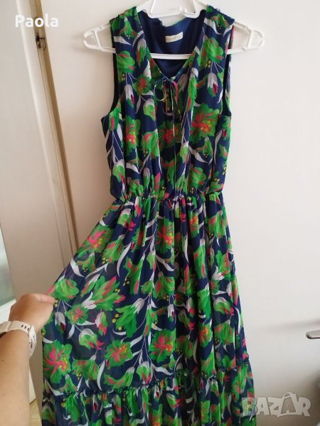 Дълга цветна рокля, снимка 1