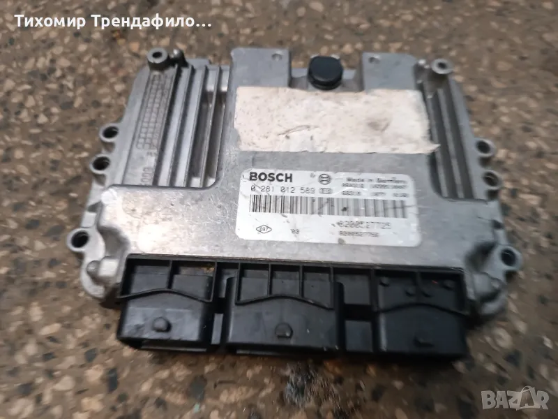 ECU компютър RENAULT MEGANE SCENIC 1.9 DCI , 0 281 012 589, 0281012589, 8200527725 8200527756, снимка 1