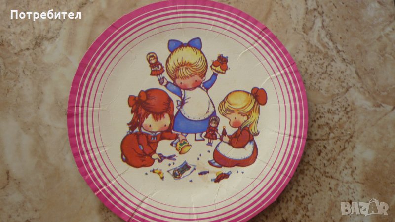 Парти картонени чинии, снимка 1