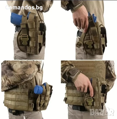 Универсален кобур за пистолет (Black) , снимка 4 - Екипировка - 50896074