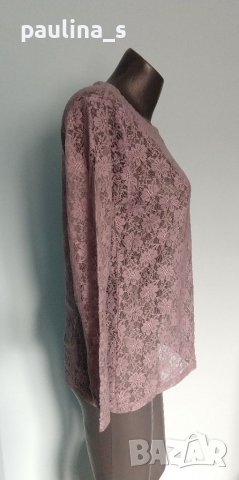 Луксозна дантелена блуза "Ze-ze" / голям размер , снимка 3 - Блузи с дълъг ръкав и пуловери - 39830848