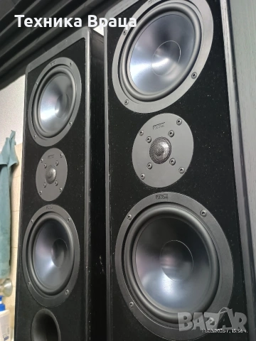 Трилентови тонколони CANTON ERGO 702 DC. Изпращам видео. , снимка 7 - Тонколони - 53879728