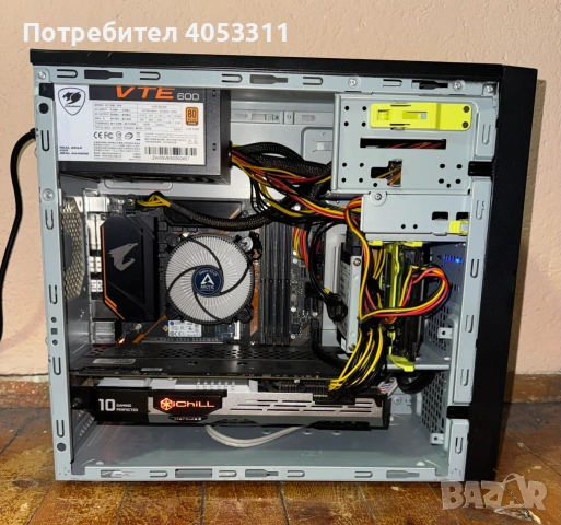 Компютър i7-8700,8 GB DDR4,256 GB SATASSD,Inno3D iChill GTX 1060 6GB, снимка 2 - За дома - 54032444