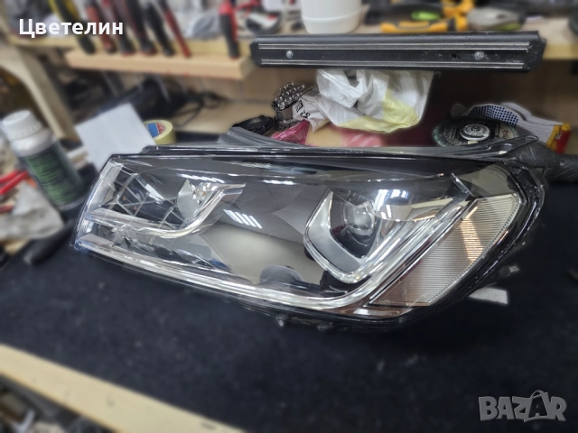 Ляв фар VW Tuareg 8P Facelift lqv far туарег 8п фейслифт , снимка 4 - Части - 52945273