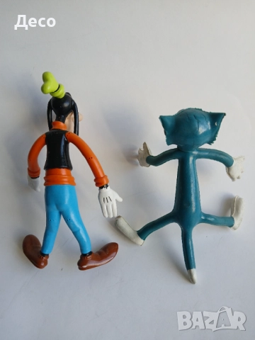 Стари гумени фигурки Том и Гуфи., снимка 4 - Колекции - 52523308