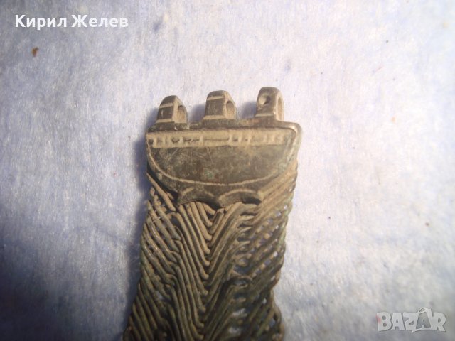 17 Век ВЪЗРОЖДЕНСКА СРЕБЪРНА САЧАНЕНА ГРИВНА КУЮМДЖИСКА ИЗРАБОТКА РЯДКА СТАРИННА ПЛЕТКА 28571 , снимка 15 - Антикварни и старинни предмети - 37170841