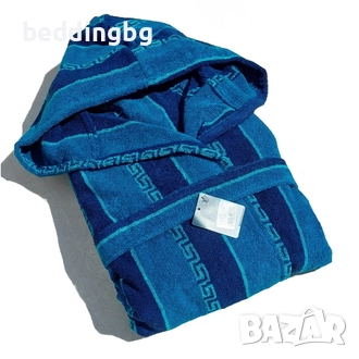 Луксозни #халати за баня "Яна Панагюрище" - Комфорт и качество (100% Памук, 400 гр/м²), снимка 5 - Хавлиени кърпи - 42589193