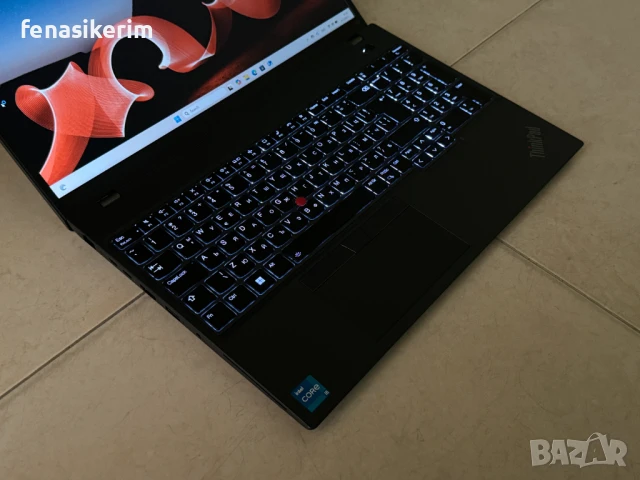 15.6' Full HD IPS Core i5-1235u Lenovo ThinkPad L15 G3 16GB DDR4/256GB NVMe/Подсветкa/Бат 8ч, снимка 6 - Лаптопи за работа - 51139146