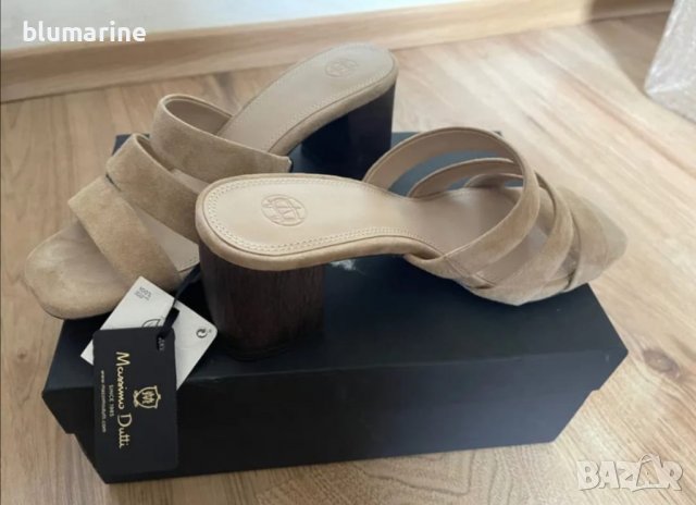 Дамски сандали, чехли и маратонки - Massimo Dutti, снимка 2 - Сандали - 37462330