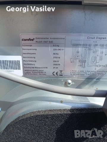 Продавам два вида сушилни за дрехи втора употреба , снимка 4 - Сушилни - 53922326