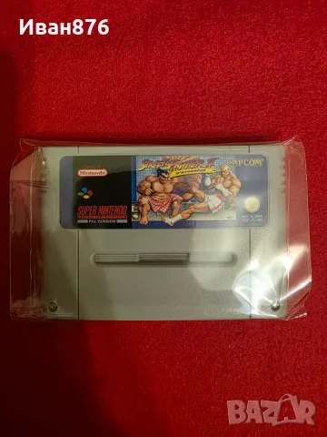 дискета SNES Nintendo Street Fighter 2