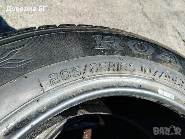Гуми 205 65 16 C Ц Roadstone от Мишелин. Налични са 2 броя - нов внос. Не са нови!, снимка 13 - Гуми и джанти - 54129223