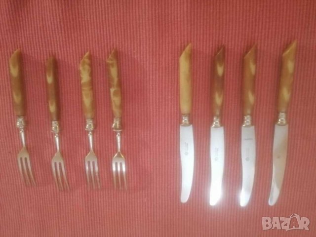 Компликт стари ножове и вилици Solingen. , снимка 2 - Колекции - 31184045
