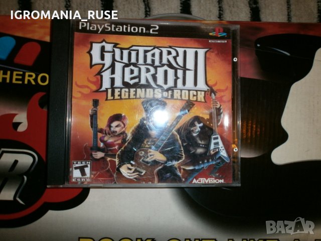ps2 рок rock guitar китара games playstation 2 игри пс2, снимка 3 - Игри за PlayStation - 31254079