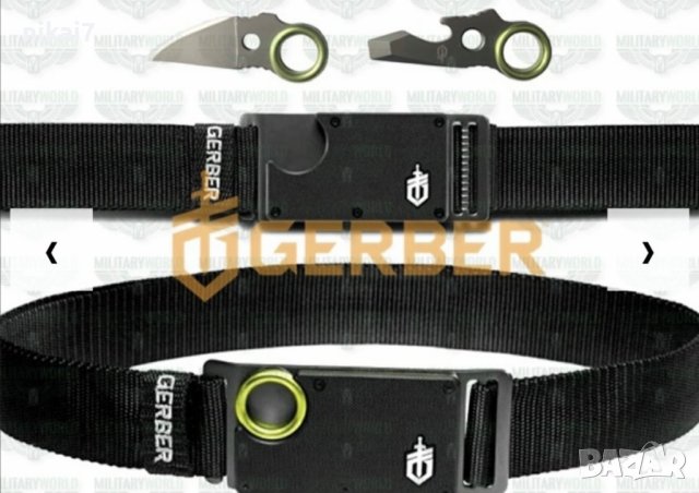 тактически колан с вградени в катарамата нож-ключ за оцеляване, снимка 12 - Колани - 42102084