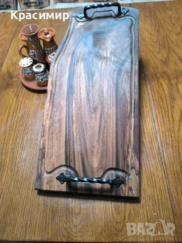 Орехови Дъски и Плата за Мезета, снимка 7 - Аксесоари за кухня - 49214477